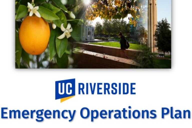 UCR Emergency Operations Plan