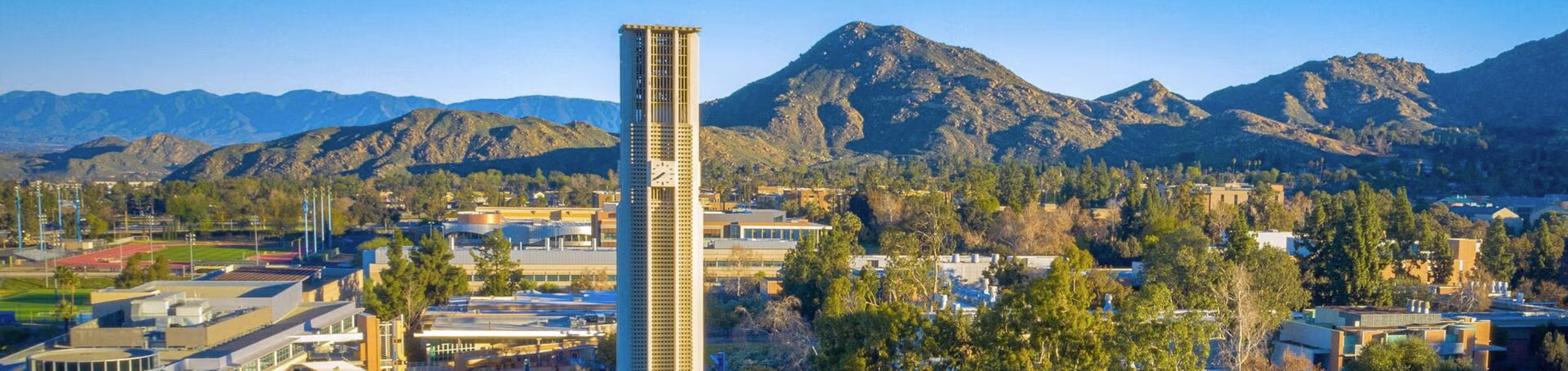 Scenic view of UCR Belltower 