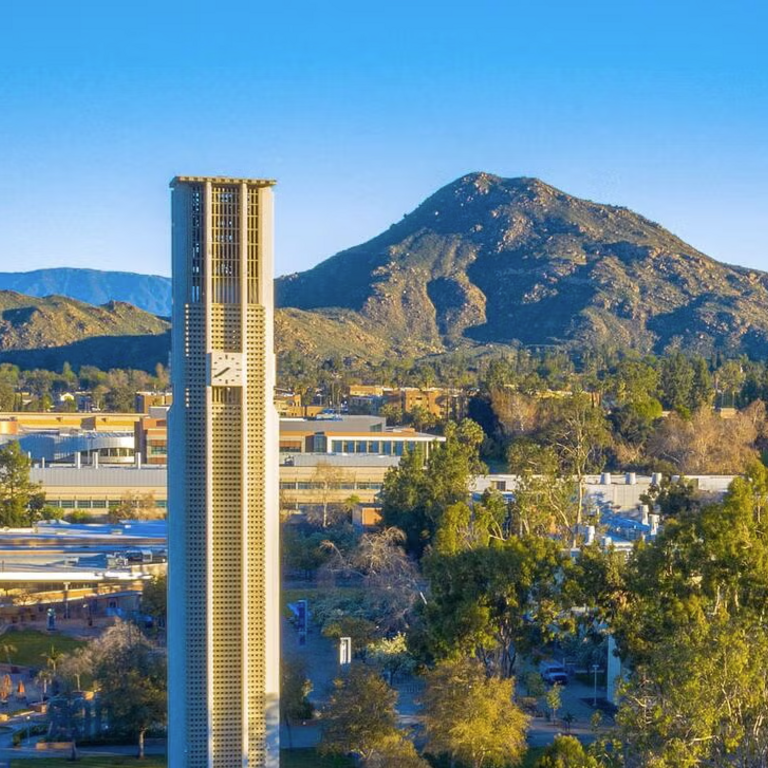 Scenic view of UCR Belltower 