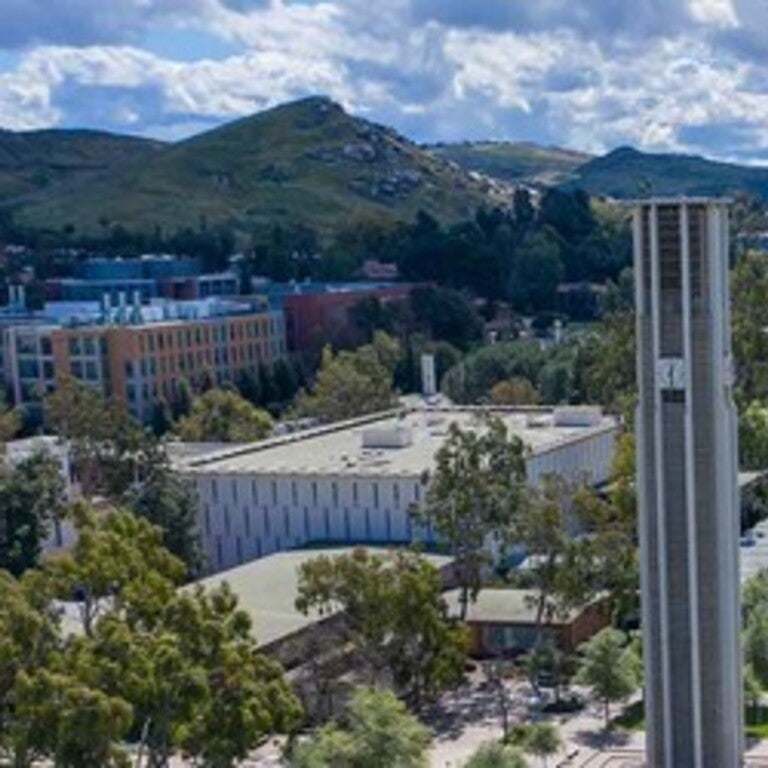 Scenic view of UCR Belltower 